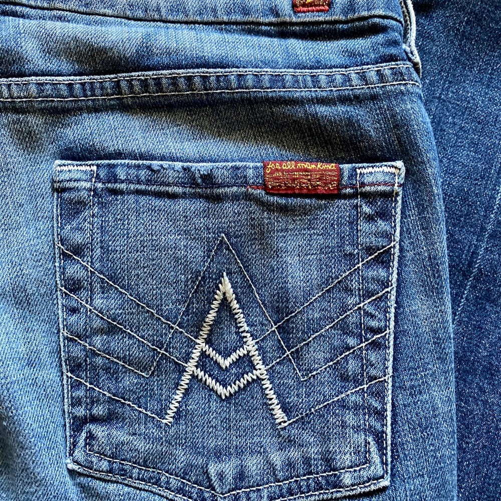 7 For All Mankind “A” Pocket Jeans - Picture 4 of 5
